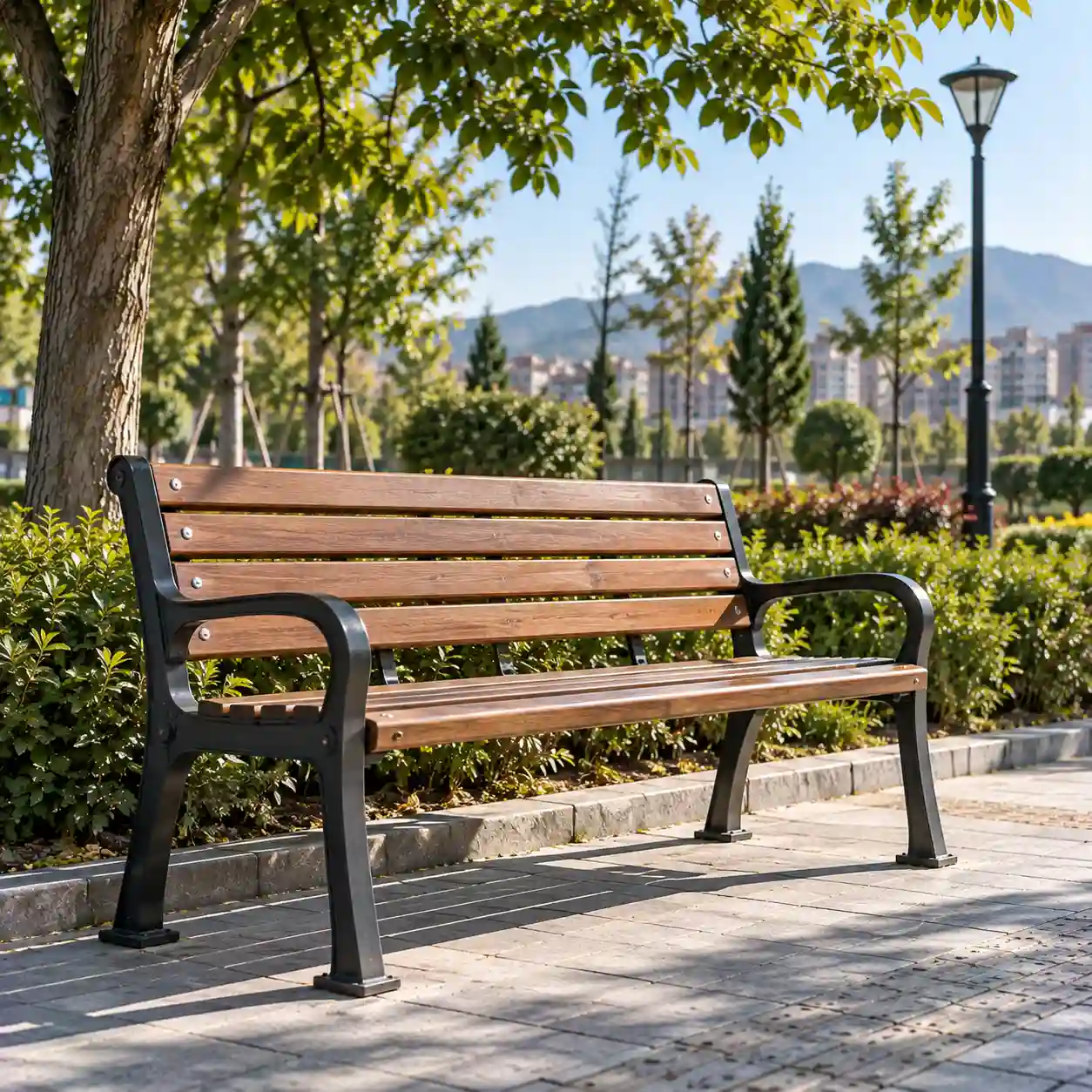 نیمکت پارکی چوبی