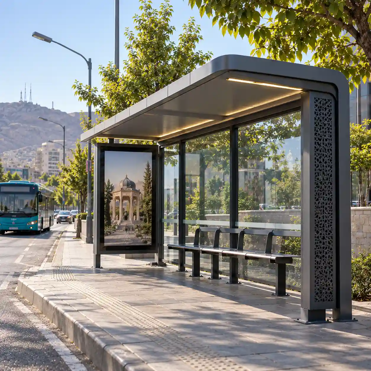 ایستگاه اتوبوس مدرن