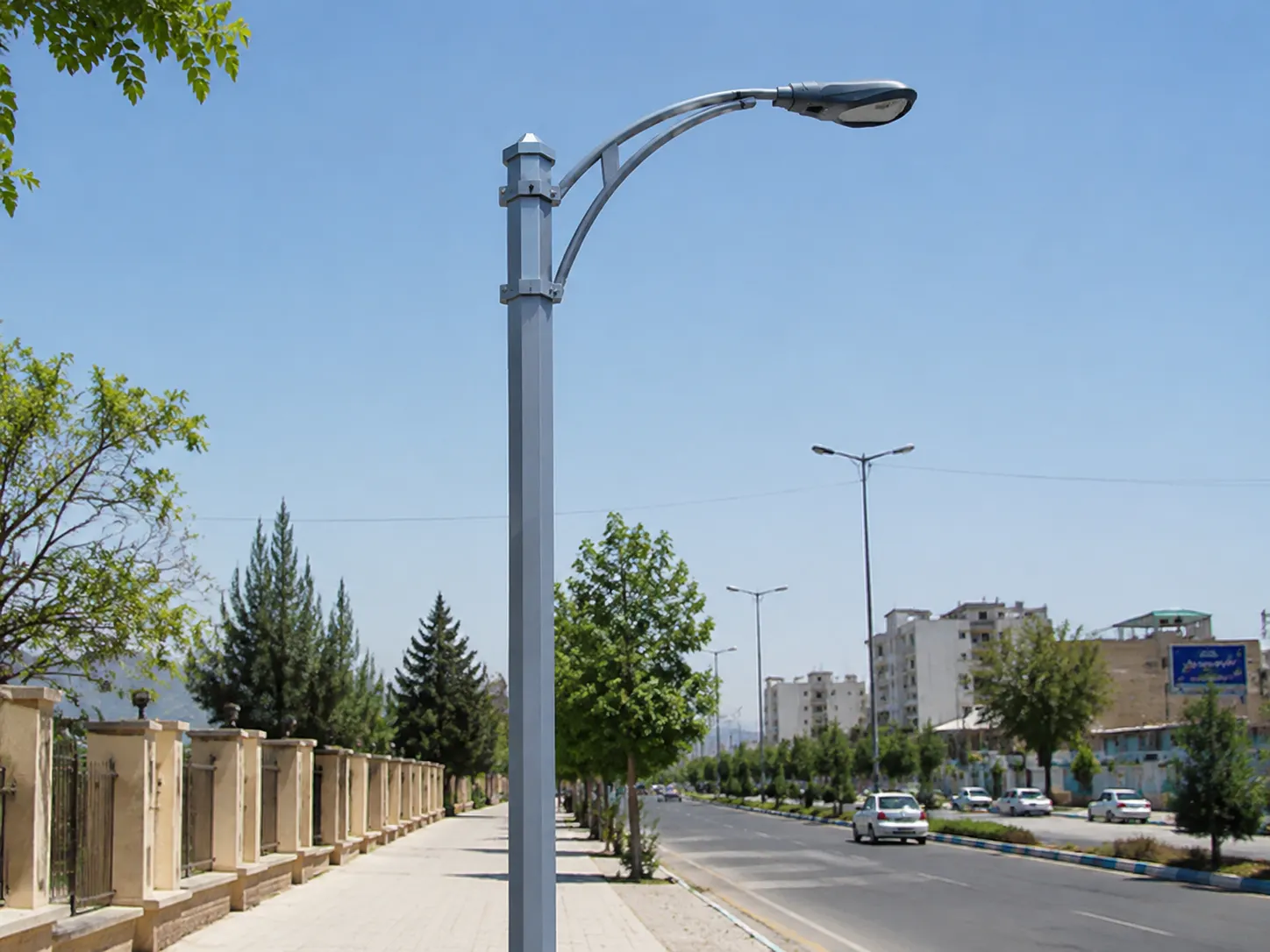 پایه چراغ خیابانی چندوجهی