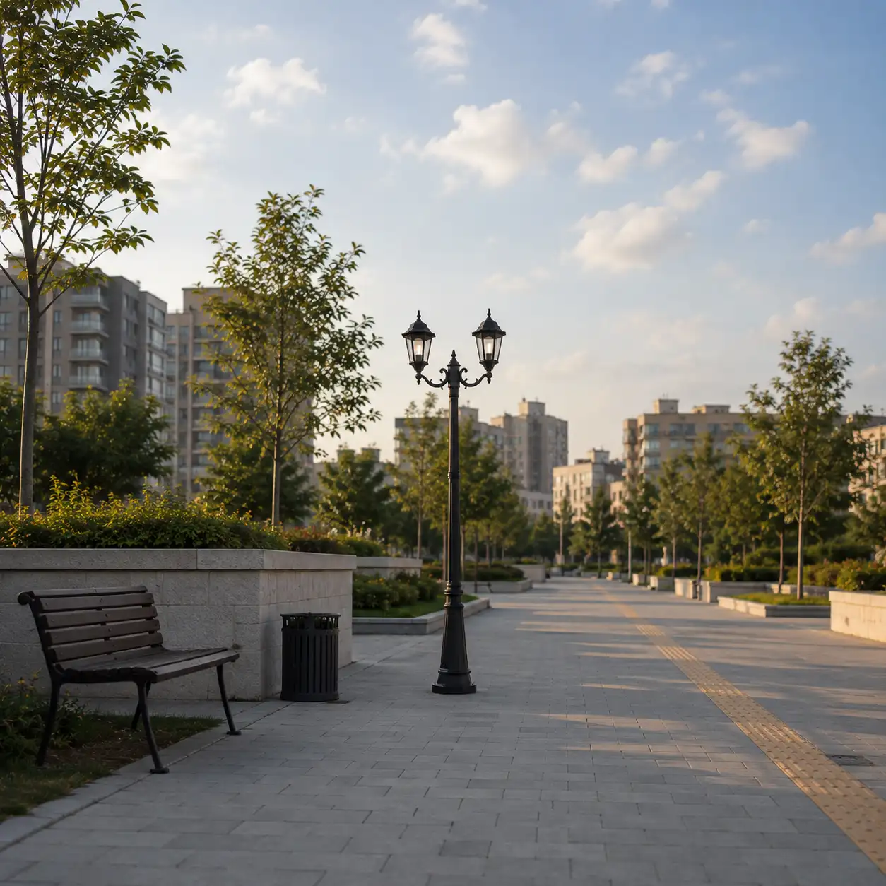 پایه چراغ پارکی چندوجهی